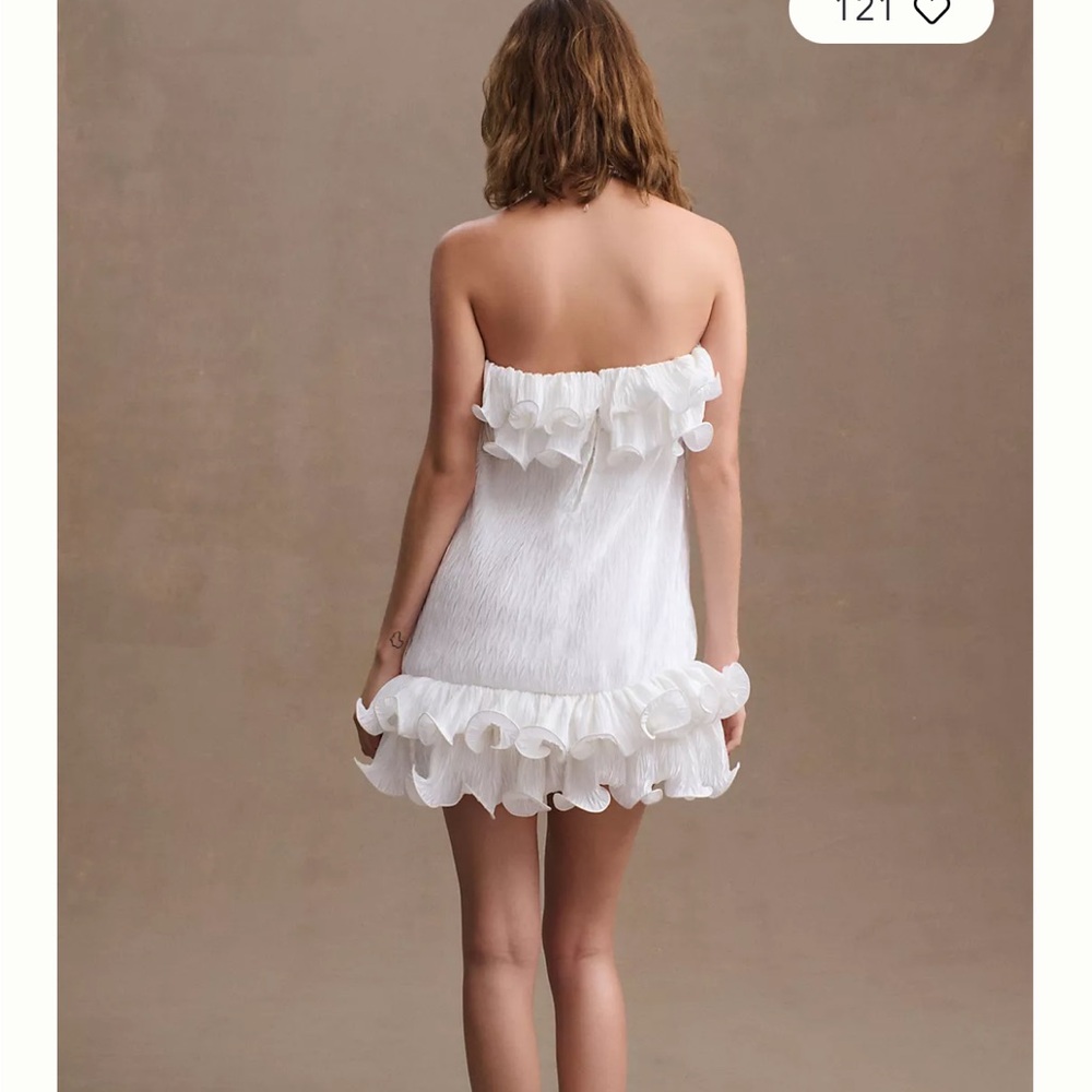 BHLDN LETTIE RUFFLE DRESS - Picture 2 of 5